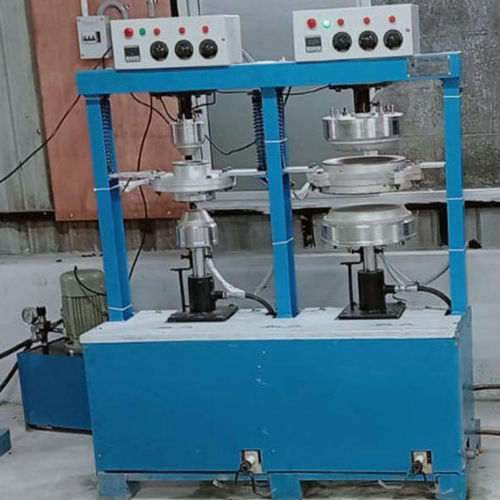 Areca Leaf Plates Making Machine (4 Dyes) - Grade: Automatic