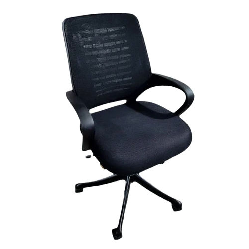 Low Back Office Chair - Color: As Per Requirement