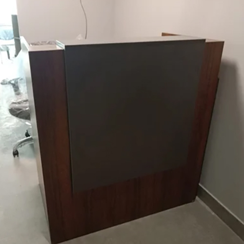 White Office Reception Desk