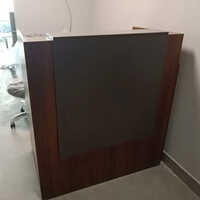 White Office Reception Desk - Color: Different Available