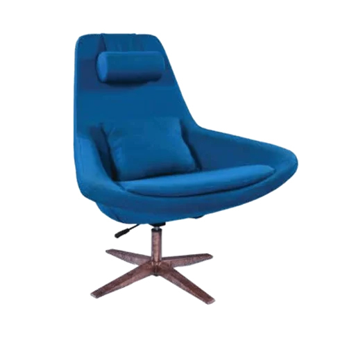 02_Blue Round Lounge Chair