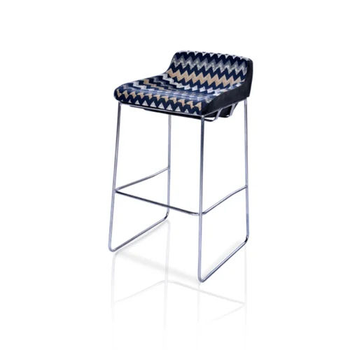 Stainless Steel Long Bar Stool - Color: Different Available