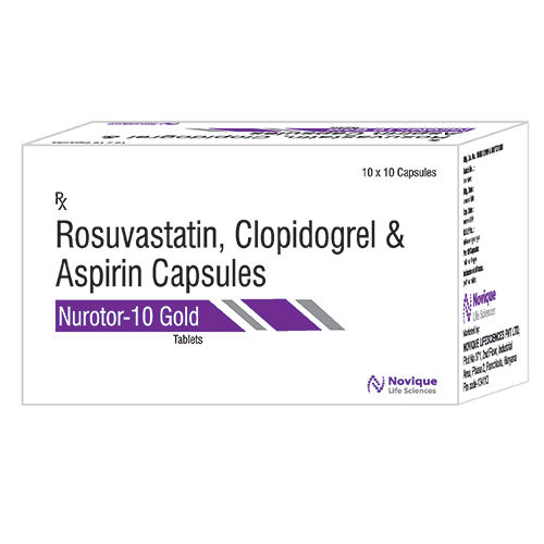 Rosuvastatin Clopidogrel AndAspirin Capsules