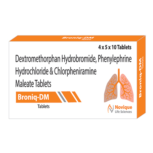 DextromethorphanHydrobromide Phenylephrine Hydrochlotide And Chlorpheniramine Maleate Tablets