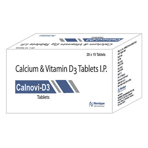 Calcium And Vitamin D3 Tablets Ip - Drug Type: General Medicines