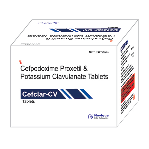 Cefpodoxime Proxetil And Potassium Clavulanate Tablets