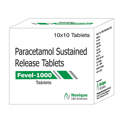 Paracetamol Sustained Release Tablets