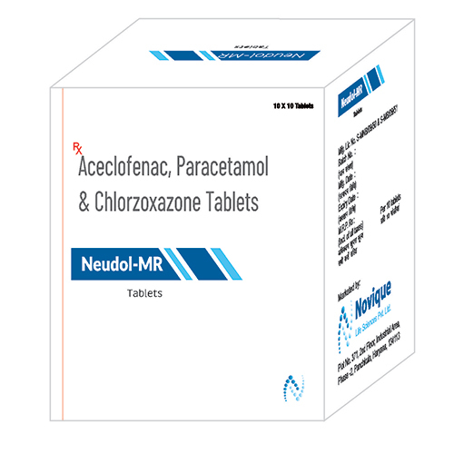 Aceclofenac Paracetamol And Chlorzoxazone Tablets