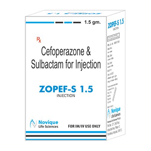 Cefoperazone And Sulbactam For Inajection