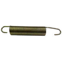 Mid Steel Tractor Clutch Pedal Spring - 6-12mm Length | Customizable Color, Polished Finish, Extension Load Type