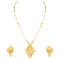 Wedding Gold Jewelry for Women | Forming Necklace | Traditional & Occasion| Gold Plated| gift for her| Party wear.