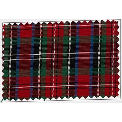 5004 Super Star Plain Check Fabric - Attributes: Washable