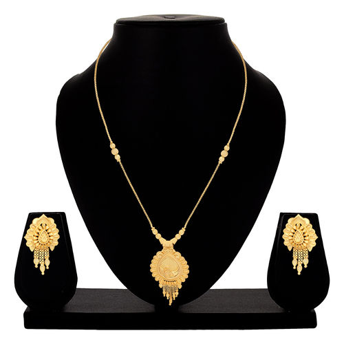 Forming Necklace Set, Wedding Gold Jewelry for Women, Traditional & Special Occasion, Gold Plated, Gift for her, Party wear