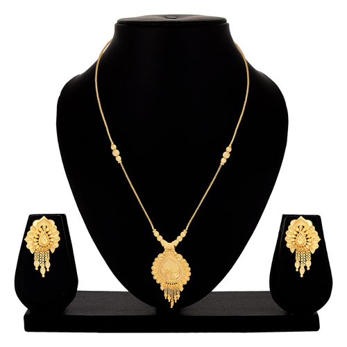 Forming Necklace Set, Wedding Gold Jewelry for Women, Traditional & Special Occasion, Gold Plated, Gift for her, Party wear