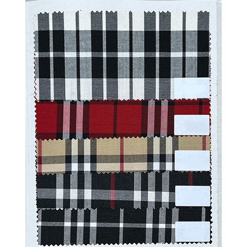 European Checks Uniform Fabric