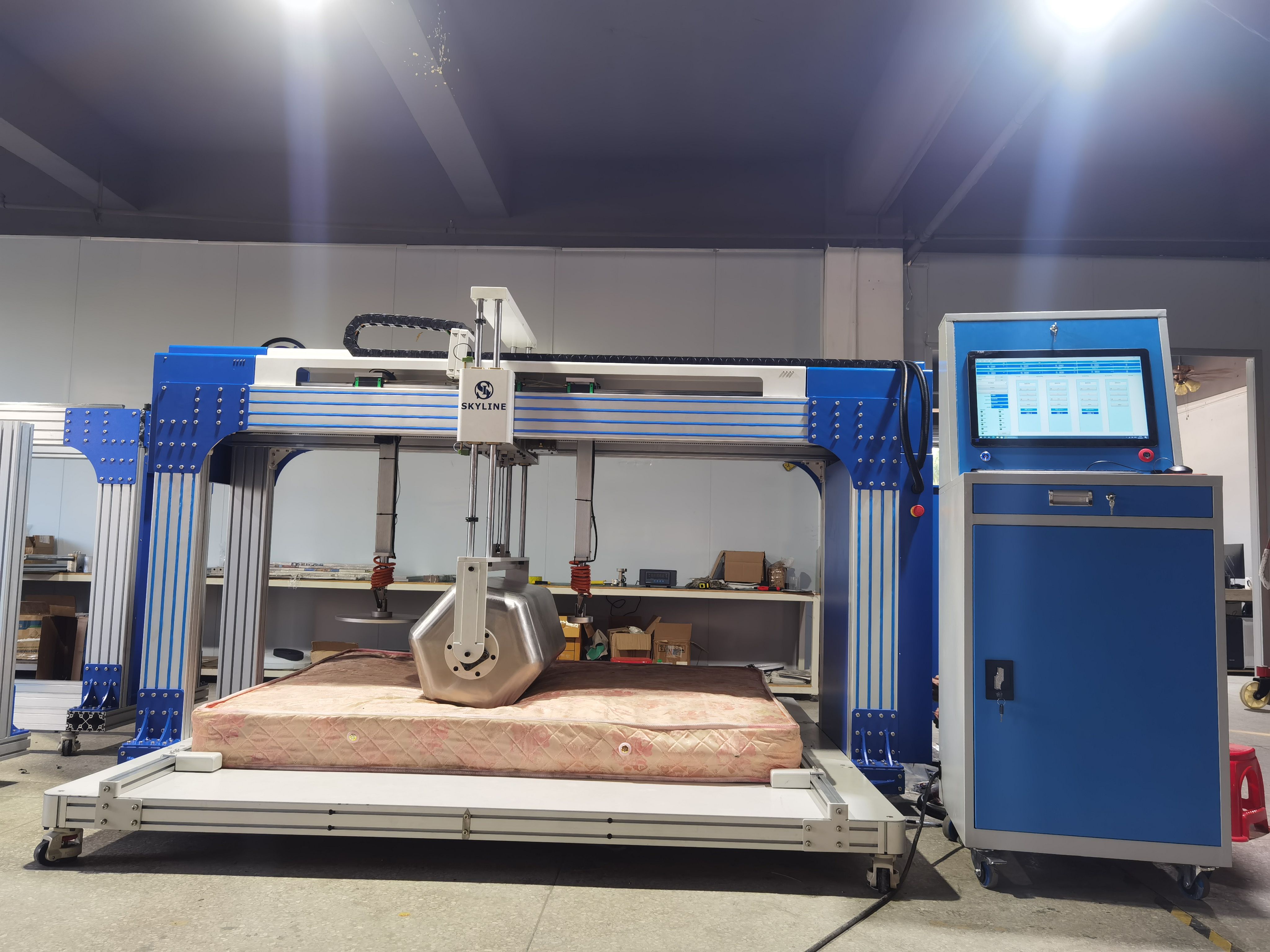 Mattress Integrated Testing Machine with PC and Touch Screen Control