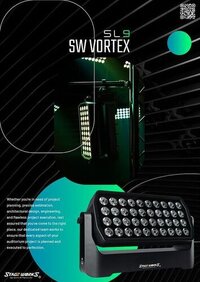 Sw 684-led Beam Strobe Combo Light - Color: Multicolor