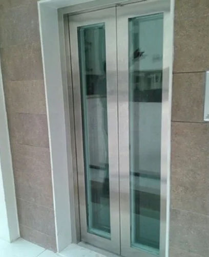 Elevator Glass Doors - Color: White