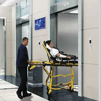 Hospital Stretcher Elevator - Stainless Steel, Electric Ac Drive, 180 Kg Load Capacity | Smooth, Compact, User-friendly Design For Efficient Patient Transport