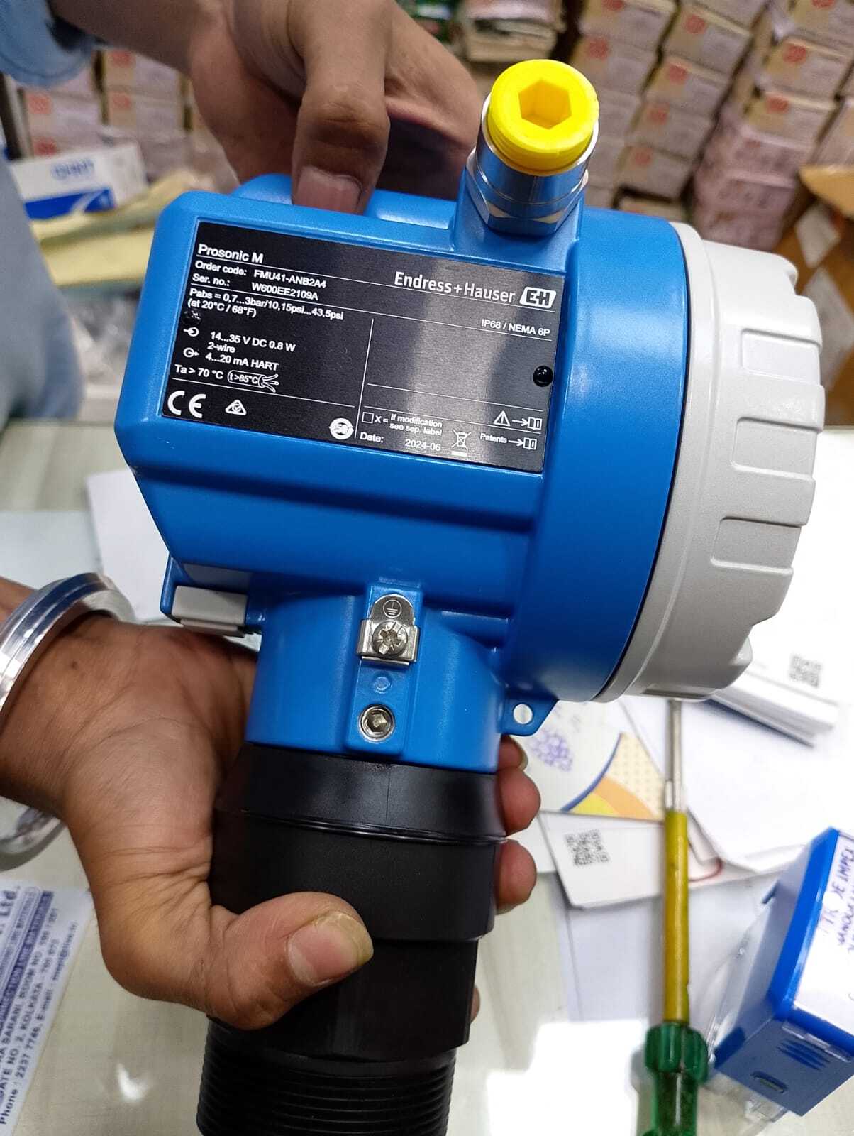 Prosonic M Order Code Fmu41-anb2a4(sr No:w600ee2109a)