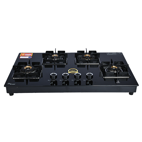 4 Burner Top Vista Built In Hob - Length: 860 Millimeter (Mm)