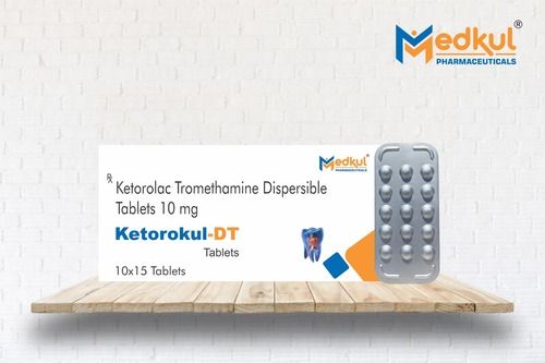 Ketorolac Tromethamine I.P. 10 mg Dispersible Tablets