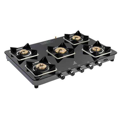 SKA-541 5 Burner Toughened Glass Cooktop