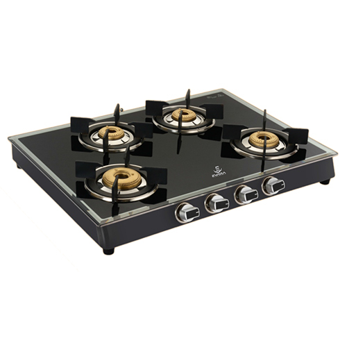 Ska-402 4 Burner Toughened Glass Cooktop - Gas Type: Lpg