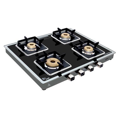 SKA-440 4 Burner Toughened Glass Mirror Cooktop