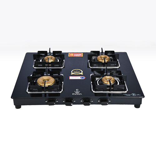 4 Burner Toughened Glass Cooktop