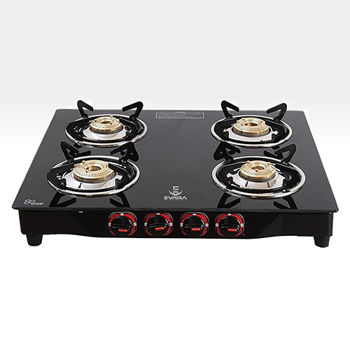 4 Burner Sapphire Series Economical Glass Cooktop