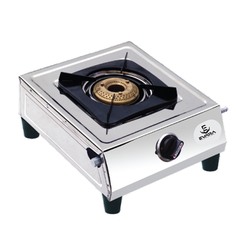 Ska-101 Single Burner Stainless Steel Cooktop - Gas Type: Lpg