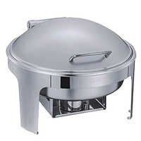 Roll Top Chafing Dish - Capacity: 6.8 Liter Ltr/hr