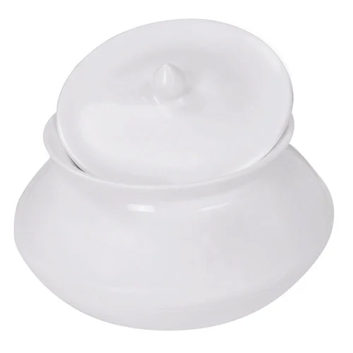 ढक्कन के साथ सिरेमिक हांडी