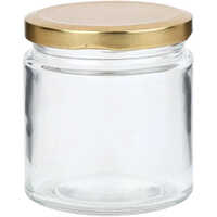 200 Ml Clear Glass Jar - Thickness: 4mm Millimeter (mm)