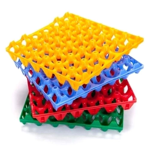 Plastic Egg Tray - Color: Multicolor