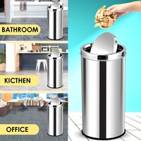 Stainless Steel Swing dustbin