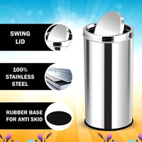 Stainless Steel Swing dustbin