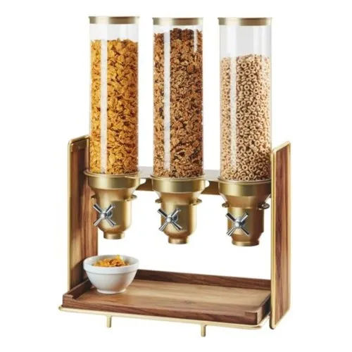 12 Ltr Triple Cereal Dispenser - Feature: Environmental Friendly