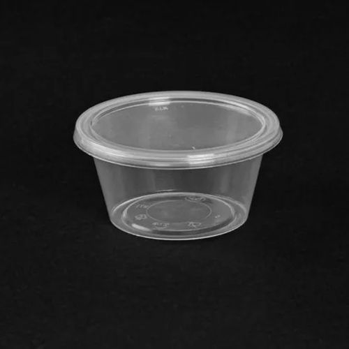 Round Plastic Lid Container - Application: Event And Party Supplies