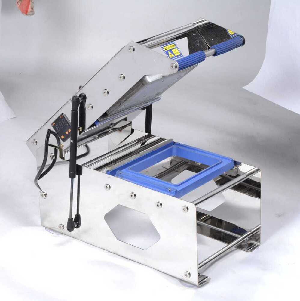 Manual Packing Tray Sealing Container Machine - Accuracy: High  %