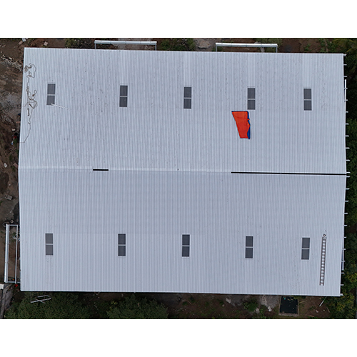 Commercial Peb Shed - Material: Aluminum Sheet