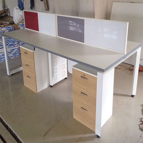 Triangle Leg Design Workstation Table