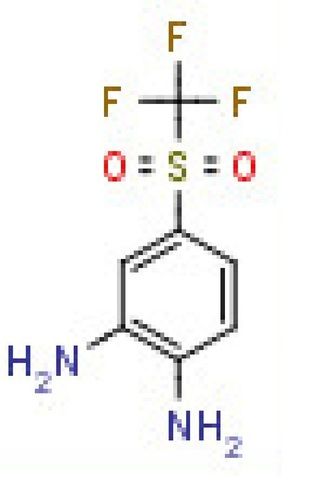 2-Amino-4-[(trifluoromethyl)sulfonyl] phenylamine