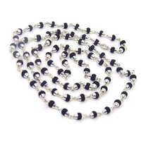 Black Tulsi Beads Mala