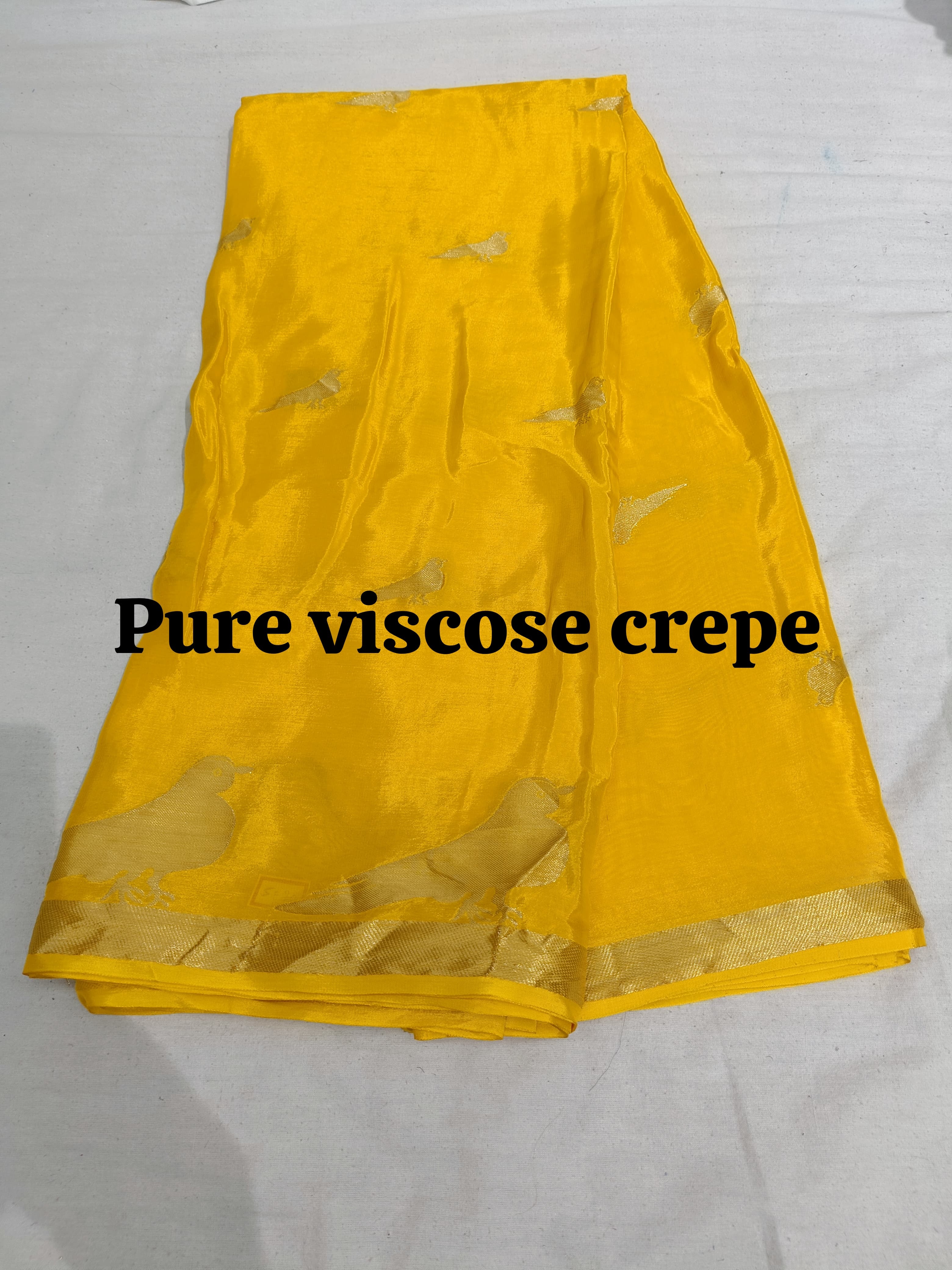 Pure Viscose Fabric - Attributes: Shinny
