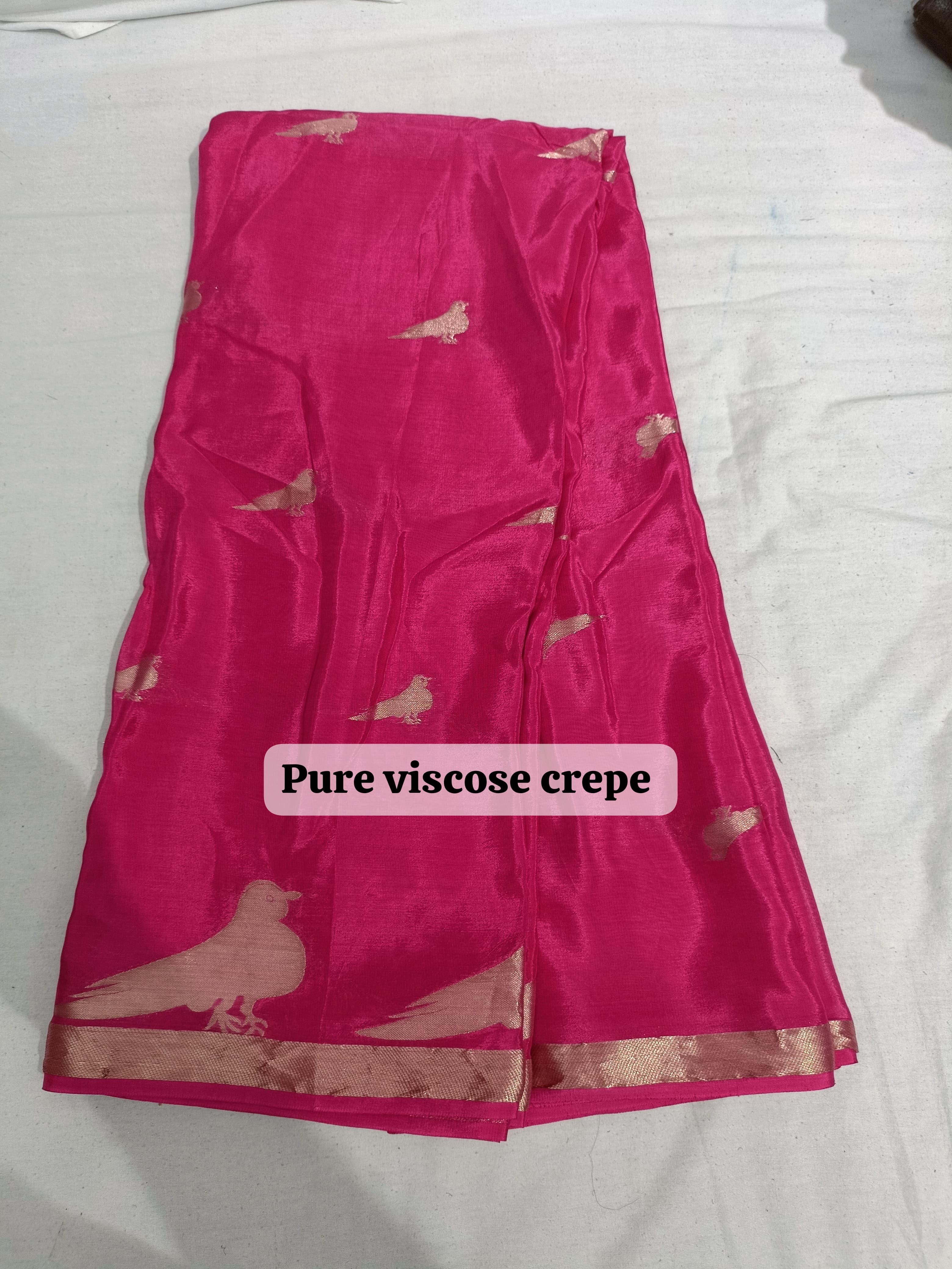 Pure Viscose Fabric - Attributes: Shinny