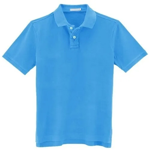 Mens Polo T-Shirt - Color: Sky Blue
