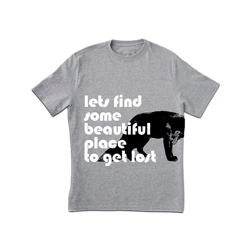 Mens Logo Print With Cat T-Shirt - Age Group: All
