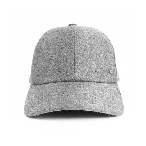 Mens Woolen Cap - Color: Grey